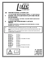 Preview for 1 page of Homelite AP215 1 Owner'S Manual & Parts List