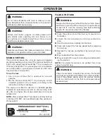 Preview for 10 page of Homelite BACKPACKER II UT08072 Operator'S Manual