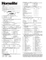 Preview for 22 page of Homelite BackPacker UT08083 Operator'S Manual