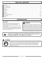 Предварительный просмотр 2 страницы Homelite CSP3816 Operator'S Manual