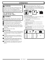 Предварительный просмотр 13 страницы Homelite CSP3816 Operator'S Manual