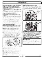 Предварительный просмотр 18 страницы Homelite CSP3816 Operator'S Manual