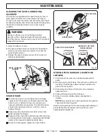 Предварительный просмотр 36 страницы Homelite CSP3816 Operator'S Manual