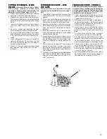 Preview for 11 page of Homelite d825sb UT15152 Operator'S Manual