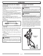 Preview for 12 page of Homelite Easy Reach UT20044 Operator'S Manual