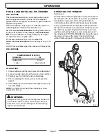 Preview for 9 page of Homelite Easy Reach UT20777 Operator'S Manual