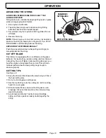 Preview for 10 page of Homelite Easy Reach UT20777 Operator'S Manual