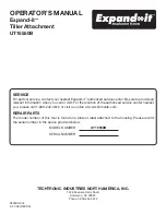 Preview for 16 page of Homelite Expand-it UT15550B Operator'S Manual