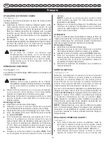 Preview for 17 page of Homelite HCS3335B User Manual