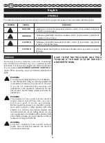 Preview for 34 page of Homelite HCS3335B User Manual