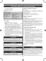 Preview for 182 page of Homelite HCS5150C Original Instructions Manual