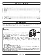 Preview for 4 page of Homelite HGCA1400 Series Operator'S Manual