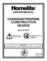 Homelite HHC50LP Owner'S Manual preview