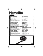 Предварительный просмотр 1 страницы Homelite hht2655 User Manual