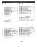 Предварительный просмотр 5 страницы Homelite HLM140HP Repair Sheet