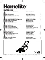 Предварительный просмотр 1 страницы Homelite HLM4614S User Manual