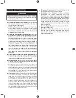 Preview for 2 page of Homelite HLT25CDSNC Original Instructions Manual