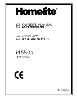 Preview for 1 page of Homelite i4550b Owner'S Manual