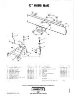 Предварительный просмотр 2 страницы Homelite LM-991013 Instructions-Parts List