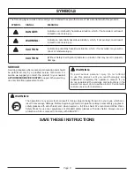 Preview for 6 page of Homelite MightyLite UT08550 Operator'S Manual