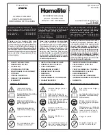 Homelite PowerTrim UT20748 Operator'S Manual preview