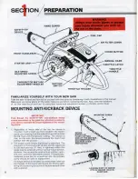 Предварительный просмотр 8 страницы Homelite Super XL AO Owner'S Operation And Maintenance Manual