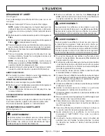 Предварительный просмотр 23 страницы Homelite UT09523 Operator'S Manual