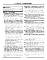 Preview for 3 page of Homelite UT10517 Operator'S Manual