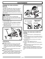 Preview for 32 page of Homelite UT10550 Operator'S Manual