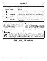 Preview for 6 page of Homelite UT10552 Operator'S Manual