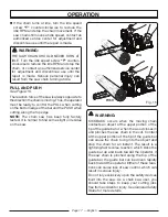 Предварительный просмотр 17 страницы Homelite UT10640 Operator'S Manual