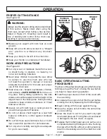 Предварительный просмотр 19 страницы Homelite UT10640 Operator'S Manual