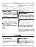 Preview for 50 page of Homelite UT10640 Operator'S Manual