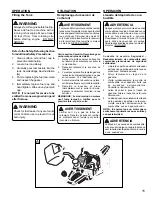 Preview for 15 page of Homelite UT10946 Operator'S Manual