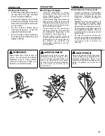 Preview for 33 page of Homelite UT10946 Operator'S Manual