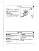 Предварительный просмотр 10 страницы Homelite UT13110 Operator'S Manual