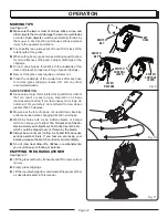 Preview for 12 page of Homelite UT13122 -  S Operator'S Manual