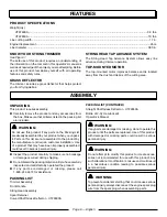 Preview for 10 page of Homelite UT22600A Operator'S Manual