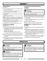 Preview for 11 page of Homelite UT22600A Operator'S Manual