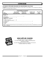 Preview for 31 page of Homelite UT22600A Operator'S Manual