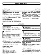 Preview for 40 page of Homelite UT22600A Operator'S Manual