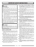 Предварительный просмотр 7 страницы Homelite UT40520 Operator'S Manual