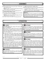 Preview for 15 page of Homelite UT40530 Operator'S Manual