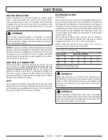 Preview for 8 page of Homelite UT41112B Operator'S Manual