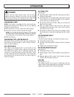 Preview for 11 page of Homelite UT41112B Operator'S Manual