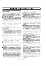 Предварительный просмотр 2 страницы Homelite UT41113 Operator'S Manual