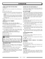 Preview for 14 page of Homelite UT41121 Operator'S Manual