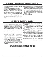 Preview for 6 page of Homelite UT42101 Operator'S Manual