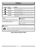 Preview for 6 page of Homelite UT42799 Operator'S Manual