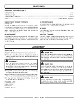 Preview for 11 page of Homelite UT44110 Operator'S Manual